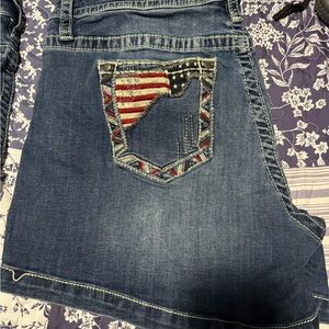 Vigoss Blue Denim Shorts